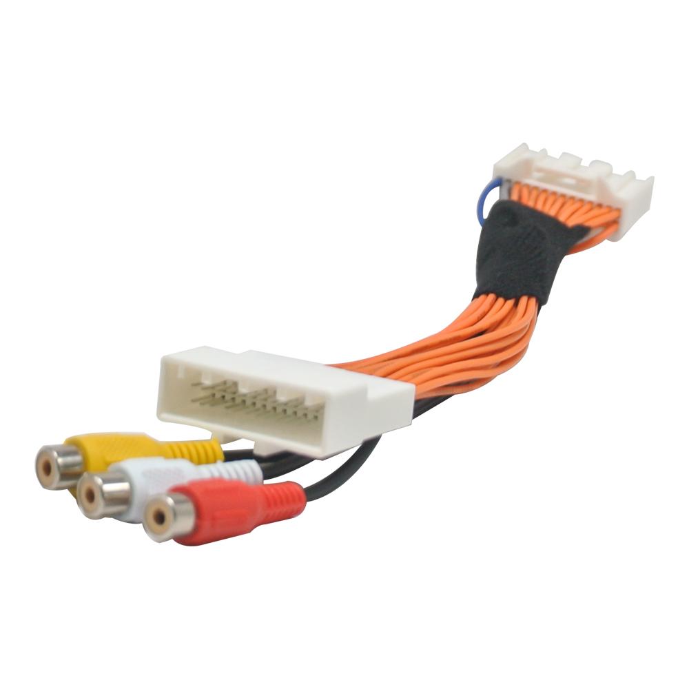 28 Pin AV Video Audio Connection Cable for Toyota Auris, Corolla, Camry, Prius, Verso, Scion FR-S, iQ, xB, xD, tC