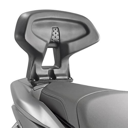 Passasjerryggstøtte - Givi - Kymco Downtown 125/300 - One size - Svart - Universell