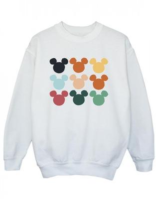 Boys Mickey Mouse Heads Square Sweatshirt
