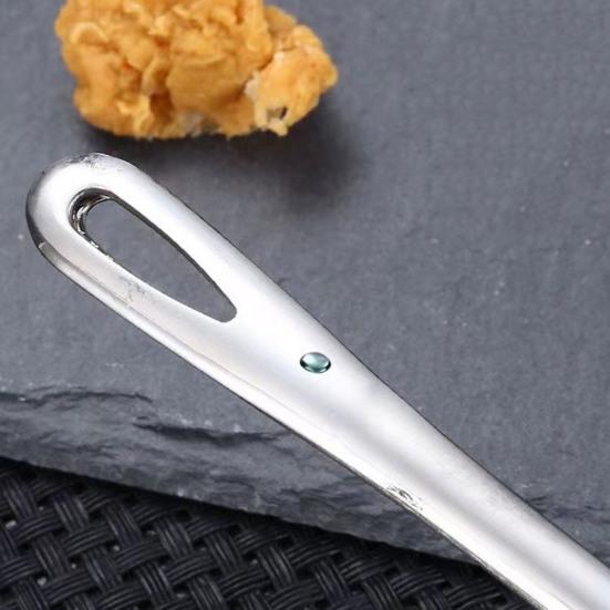 Lange Grillzange Edelstahl Barbecue Steak Clip Rutschfester Griff Küche Kochen