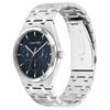Calvin Klein Watch Quartz Movement Stainless Steel Strap 39mm Blue Dial Men's Watch 30 Meters Waterproof 25200520