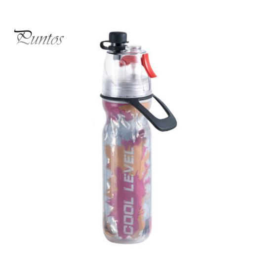 

500 мл спортивная бутылка для воды изолированная велосипедная бутылка для воды с распылителем портативная герметичная бутылка для холодной воды для спортзала велоспорта скалолазания красный