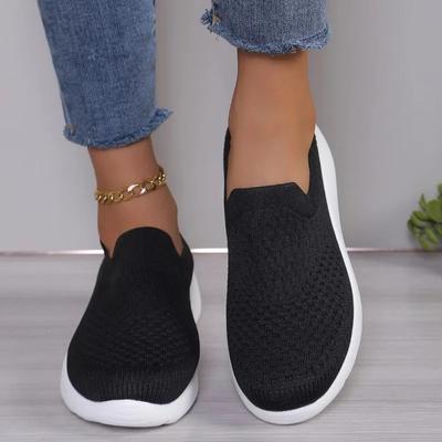 Trendige Sport-Damen Schuhe 2024 Sommer Neu Mesh Atmungsaktiv Lässig Bequem Vulkanisierte Schuhe Zapatos De Mujer Sneakers Ballerinas
