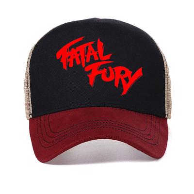 King of Fighters Fatal Fury Terry Bogard Czapka z daszkiem Cosplay Regulowana Czapka Unisex Sporty na świeżym powietrzu Czapki z siatką wentylacyjną
