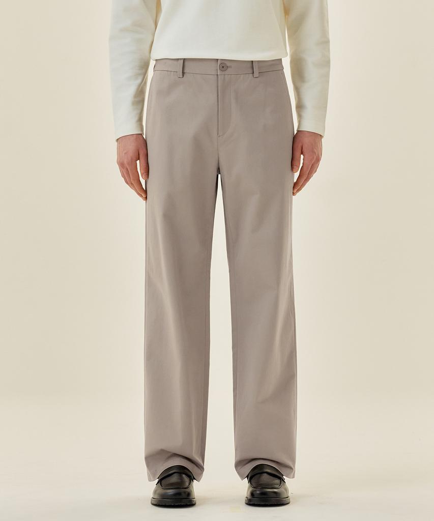 MINDBRIDGE Semi-Wide Chino Elastic Pants - 2 Colors