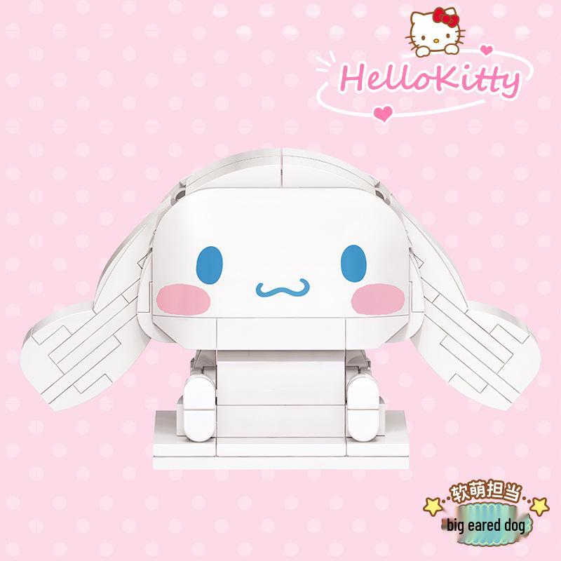 Hello Kitty Cinnamoroll Фургон с гамбургерами и мороженым Конструктор