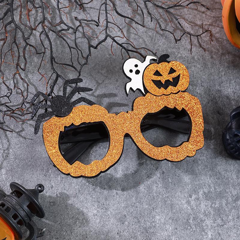 Halloween Pumpkin Frame Decorations, Halloween Party Supplies, Funny Costume Props for Holiday Gatherings