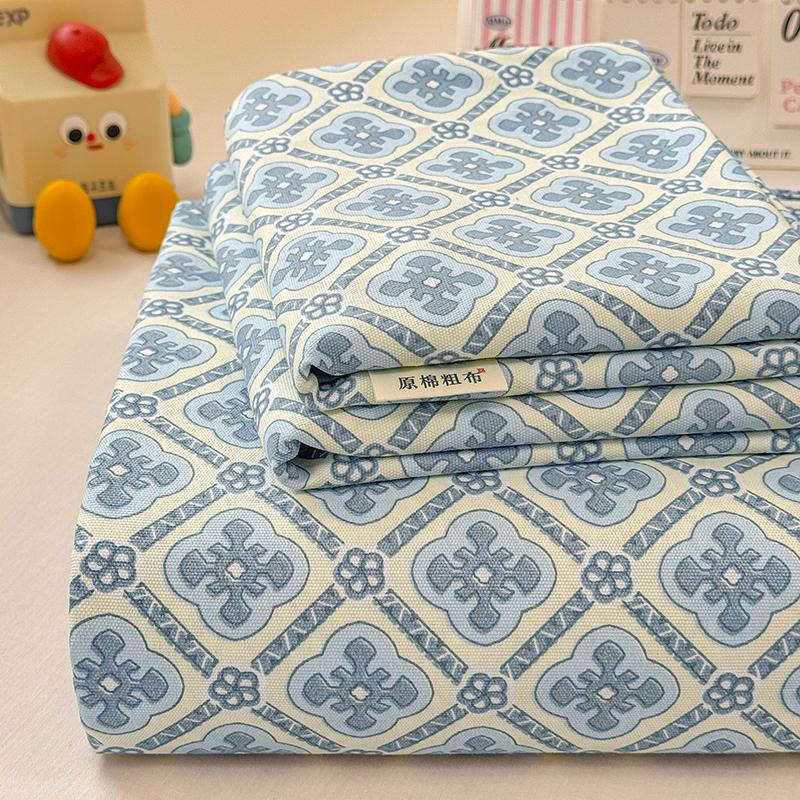 

Хлопковая Утолщенная Простыня с Растительным Цветочным Принтом Одинарная Двуспальная Топ Кинг Простыни Чистый Хлопок Односпальный Размер Детское Постельное Белье 120x230cm 1pc