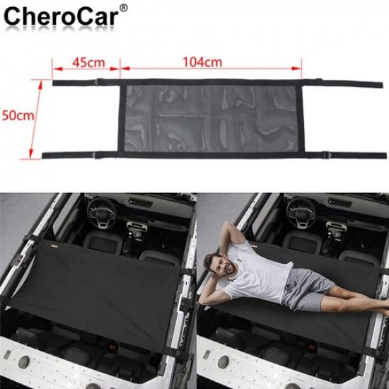 for Ford Bronco + Roof Hammock Sunshade UV Blocker Protector Bed Rest Visor