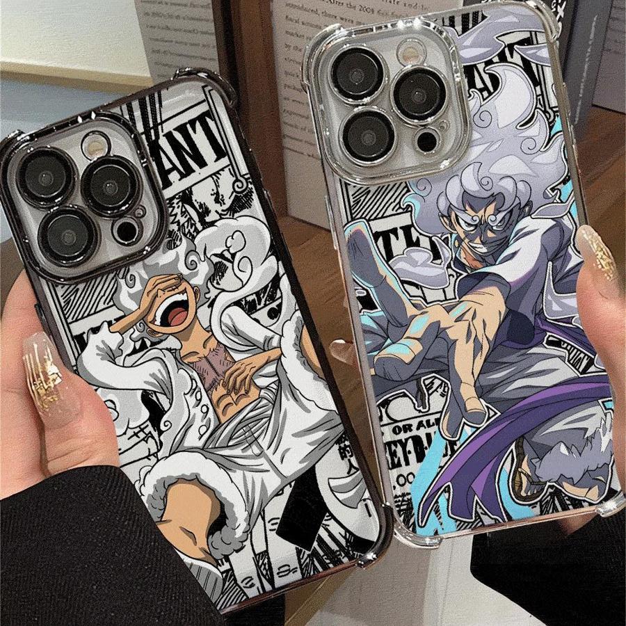 Soft Phone Cover Case for iPhone 13 15 Plus 11 14 17 Air 12 16 Pro Max Cool Onepiece Luffys