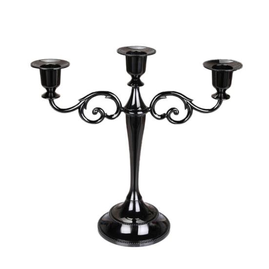 Metal 3/5-Arm Candle Holder Candlestick Romantic Dinner Holiday Wedding Decor
