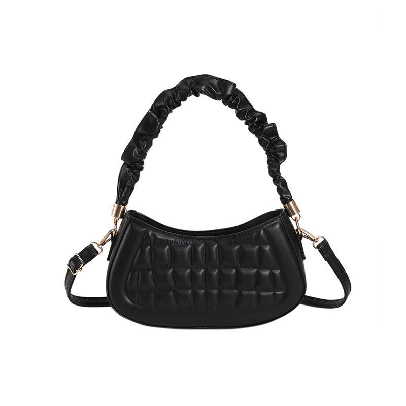 Chic Trendy Baguette Bag 2023 Summer Fashionable Handbag For Women Simple Shoulder Bag