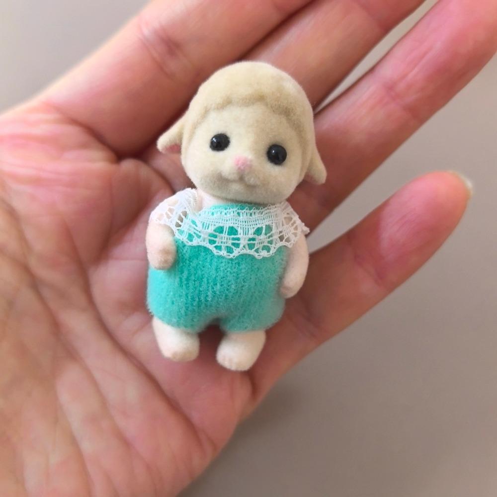 Simulation Wald Kaninchen Familie DIY Spielset Mini Kaninchen Bär Figur Spielzeug Puppen Kinder Geschenke