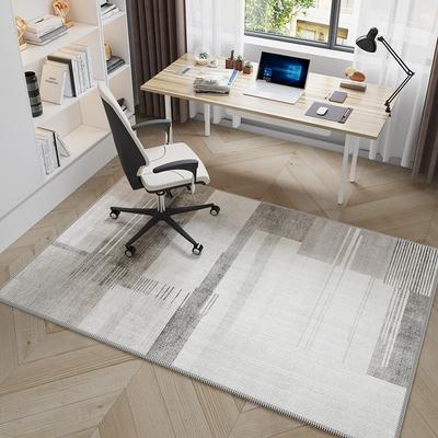 Minimalist Computer Chair, Floor Mat, Desk, Swivel Chair, Gaming Chair, Study, Office, Anti-Slip Carpet, Home Decoration