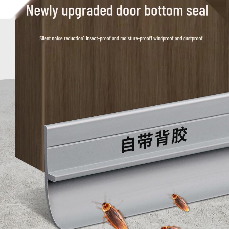 Self-Adhesive Soundproof Door Seal Strip for Windproof and Anti-Theft Protection