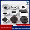 Yingya Round Plastic Wire Grommet Cover for Desks, Conference Rooms, Decorative Cable Management Ring