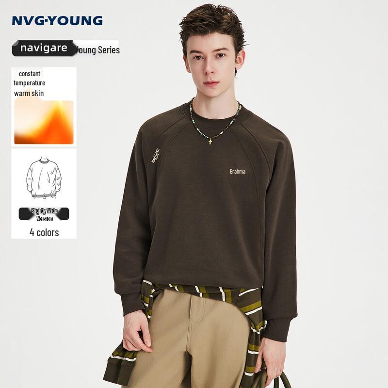 Navigare Men's Casual Crewneck Sweatshirt