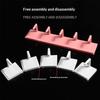 Nail Practice Display Stand 5Pcs Detachable Press On Nail Training Holder for Beginner Nail Technician Training Home