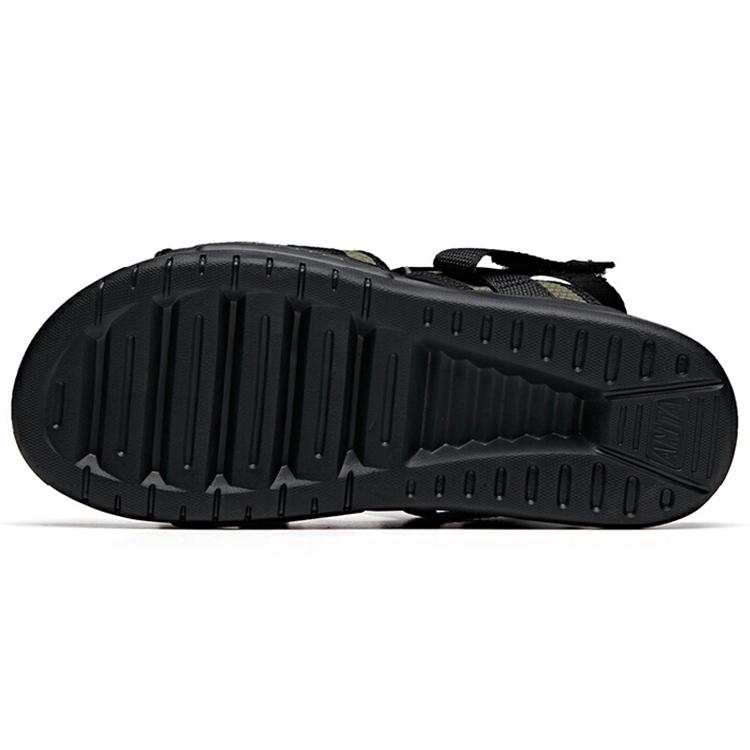 Anta Life Collection Beach Sandals Men's Green Black 912036901-4