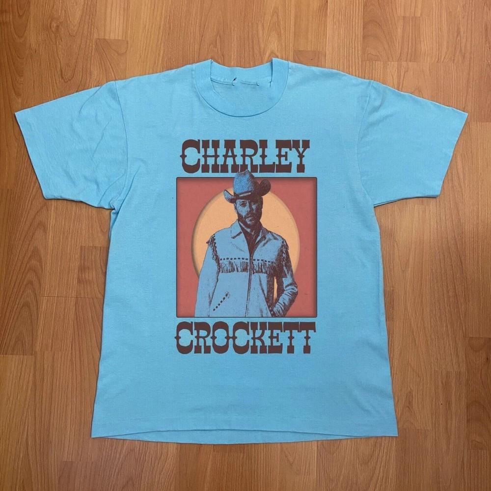 Charley Crockett Light Blue Color TShirt Short Sleeve KK1817 Unisex T-Shirt XXXL