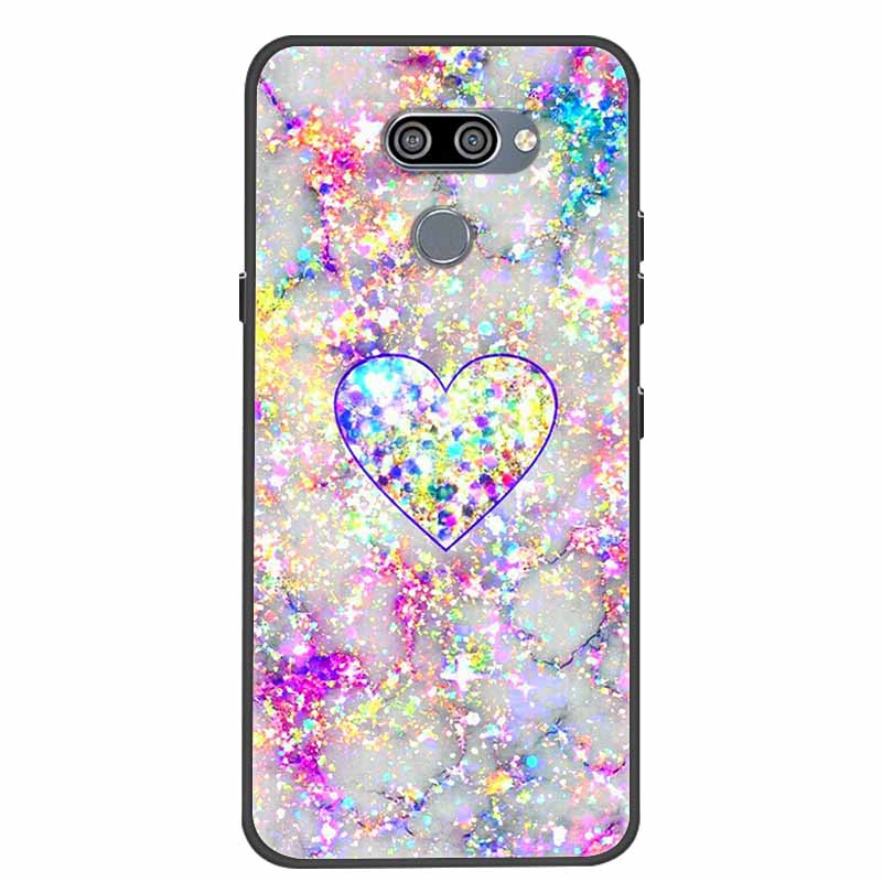 For LG LG Q60 Cases K50 / V50 G8S Thinq Soft TPU Silicone Back Cover for LG V40 Thinq Phone Cases Cartoon Bumpers For LGQ60 Q 60