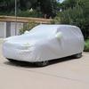 All-Weather Car Cover with Reflective Strips Thickened Cotton Full Coverage Car Cover for SUV Sedan Hatchback Sun And Snow Protection Car Cover Top