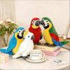Rot Weiß Blau Grün Vogel Papagei Tier Plüschtier Tukan Arara Schöner Papagei Stofftier Weiche Puppe Heimdeko Ornament Kindergeschenk