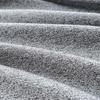OSVINO Bed Runner Foot Throw - Stylish Plain Bed Throw for Home Use, Hotels, Vacation Rentals, Bedrooms, and All-Season Use (Light Gray, Includes 2