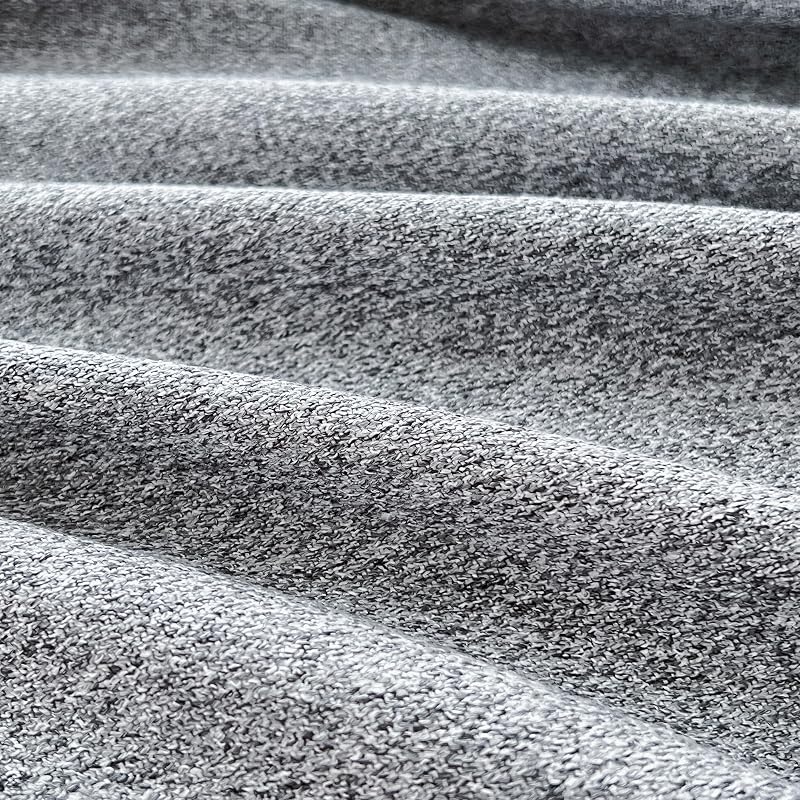 OSVINO Bed Runner Foot Throw - Stylish Plain Bed Throw for Home Use, Hotels, Vacation Rentals, Bedrooms, and All-Season Use (Light Gray, Includes 2