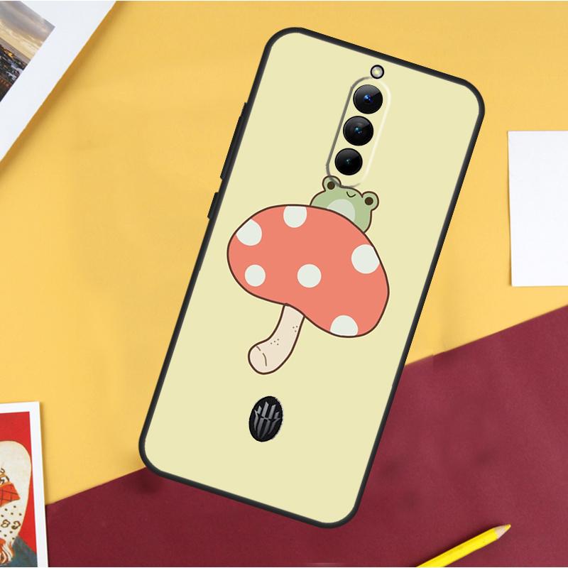 mushroom frog Case For ZTE Nubia Red Magic 11 Pro 9 8 8S 9S 10S 10 Pro Plus 6R 6 7 6S 7S Pro 10 Air Cover