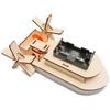 Handgefertigtes DIY Schiffstechnik Kleiner Maker Wissenschaftsexperiment Montage-Materialpaket STEM Lernspielzeug Geburtstag Geschenkset
