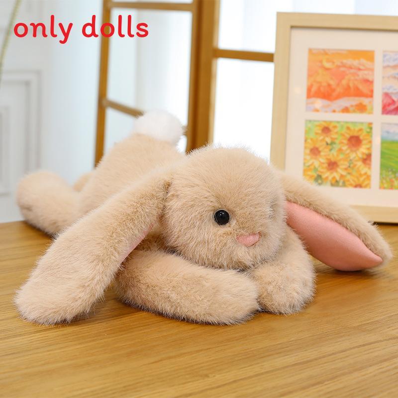 Plush Rabbit Stuffed Animal Toy For Children Soft Comforter Gift For Kids