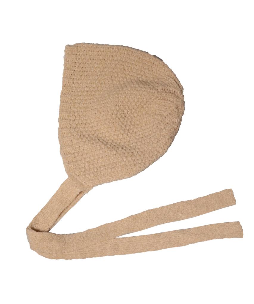 Seullipiseullib Waffle Beige Bonnet Hat
