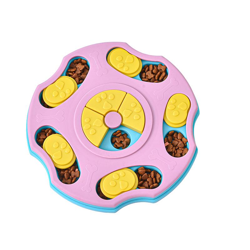 Interactive Dog Training & Anti-Choking Slow Feeder Bowl - Pet Boredom Relief Toy