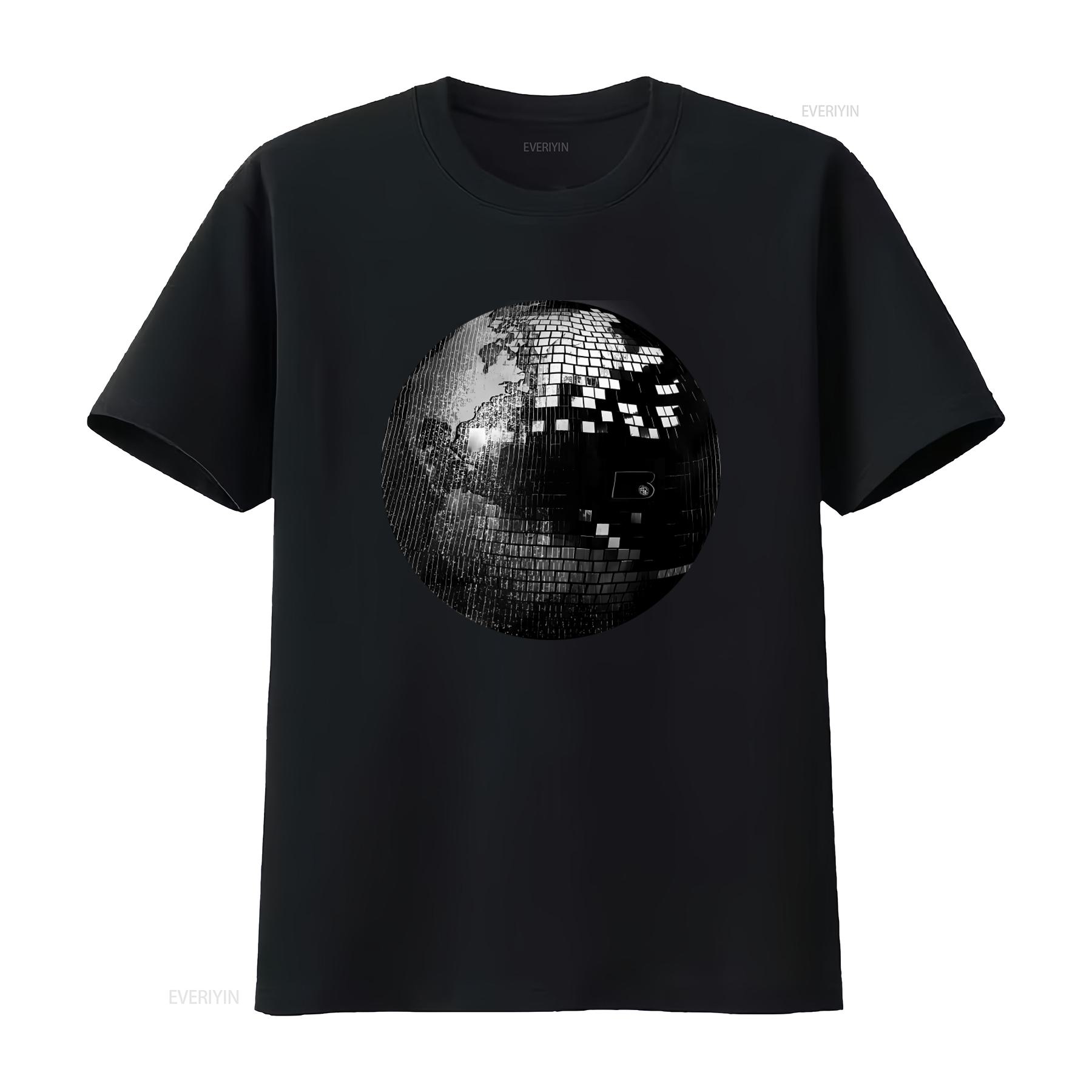 

Beyonce Tour 2023 Disco Ball T Shirt Concert Fan S 5Xl Vn0940 vintage Washed Soft Versatile homme fashion Unisex streetwear 4XL