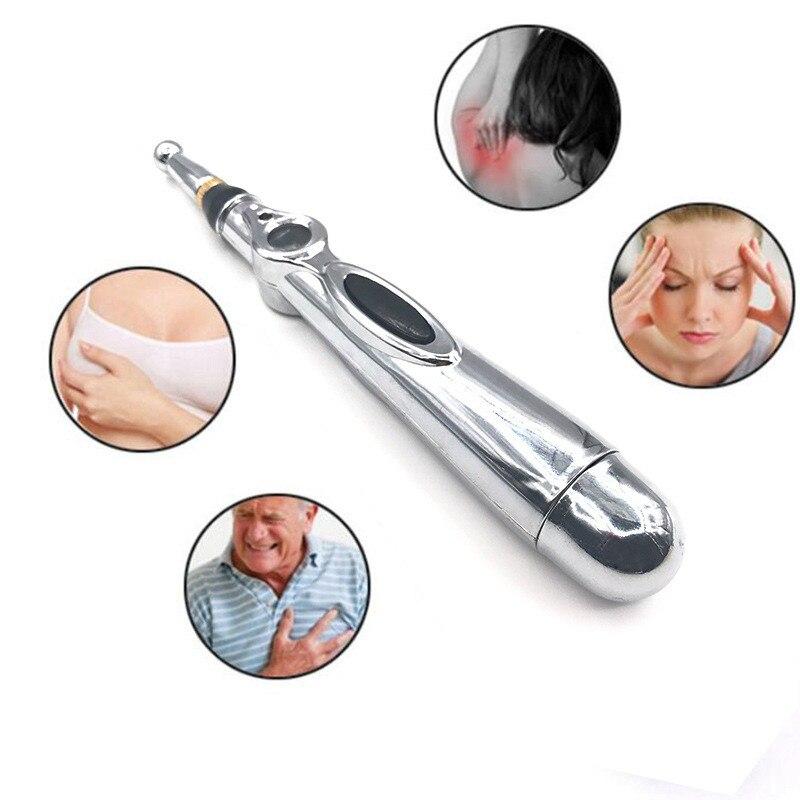 Electronic Acupuncture Pen Electric Meridians Laser Acupuncture Machine Magnet Therapy Instrument Meridian Energy Pen Massager