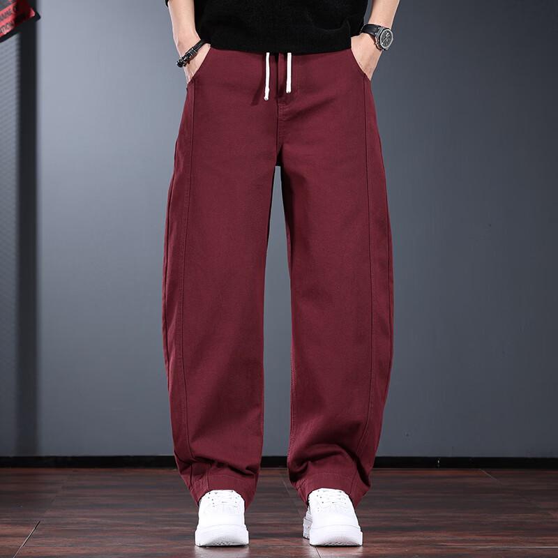 Jieleinuo Men s Relaxed Fit Straight Leg Cotton Jeans 2XL