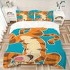 3pcs set Tigger1pc of quilt cover+2pcs of pillowcase, no core, print bedding, All Seasons Bedroom Setting053
