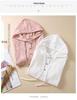2024 Summer Women's Hooded Cotton-Linen Shirt: Chinese Style Jacquard Embroidered Casual Top