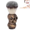 Men s Shaving Brush with   Skeleton Shape Handle Facial Beard Cleaning Grooming Shave Tool