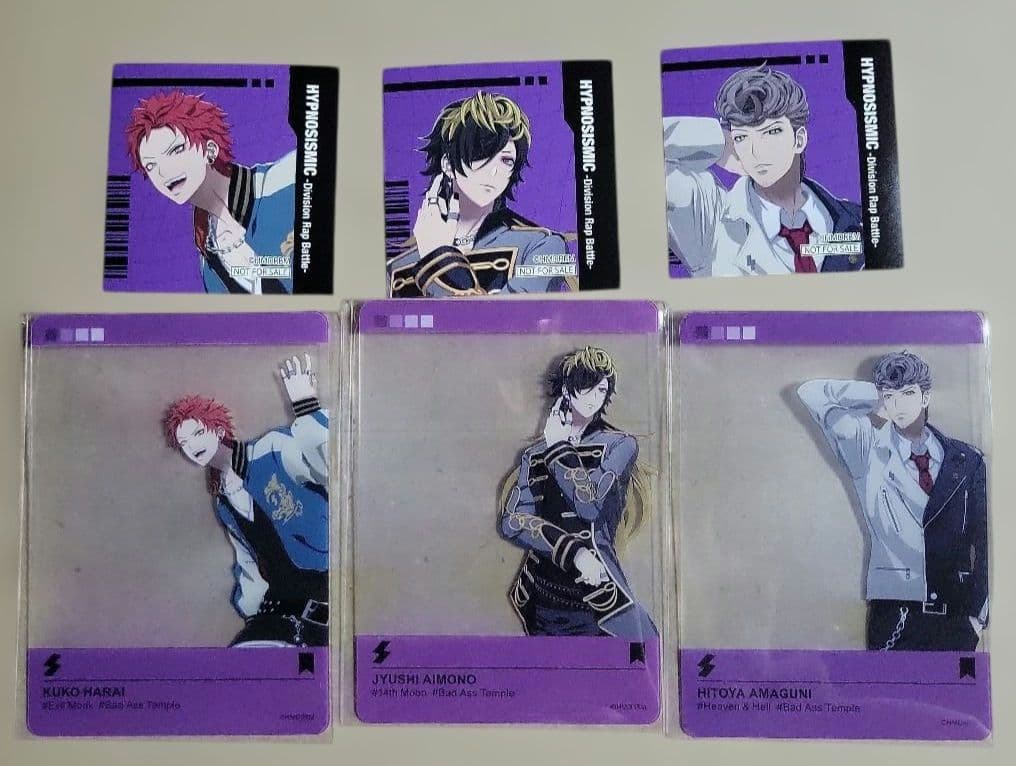 

[USED] Hypnosis Mic Lalaport Bonus SNS-style Clear Card Nagoya Kuukou Juushi Jyushi