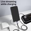 USB C Sound Card Adapter for Music Playbacks and Live Streaming with Quick Charging and OTG Support