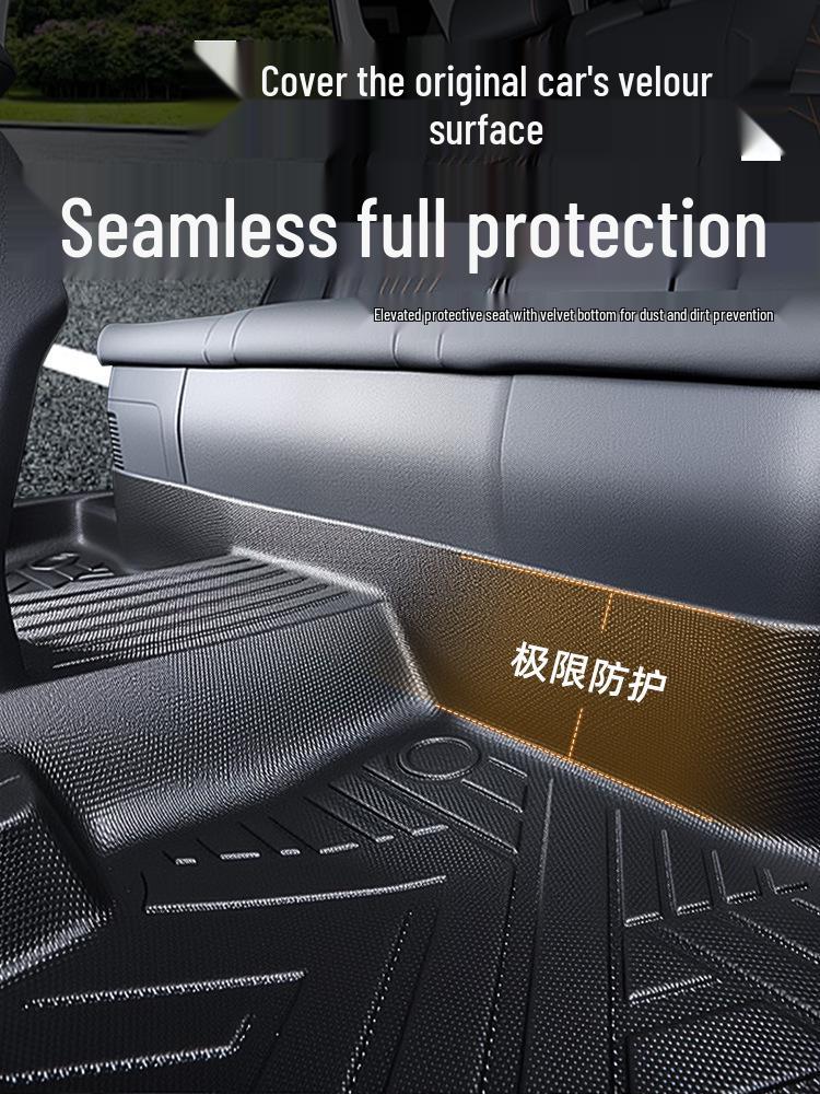 Yongjue TPE Full Coverage Floor Mats for RAV4 - Stylish Car Interior Decor