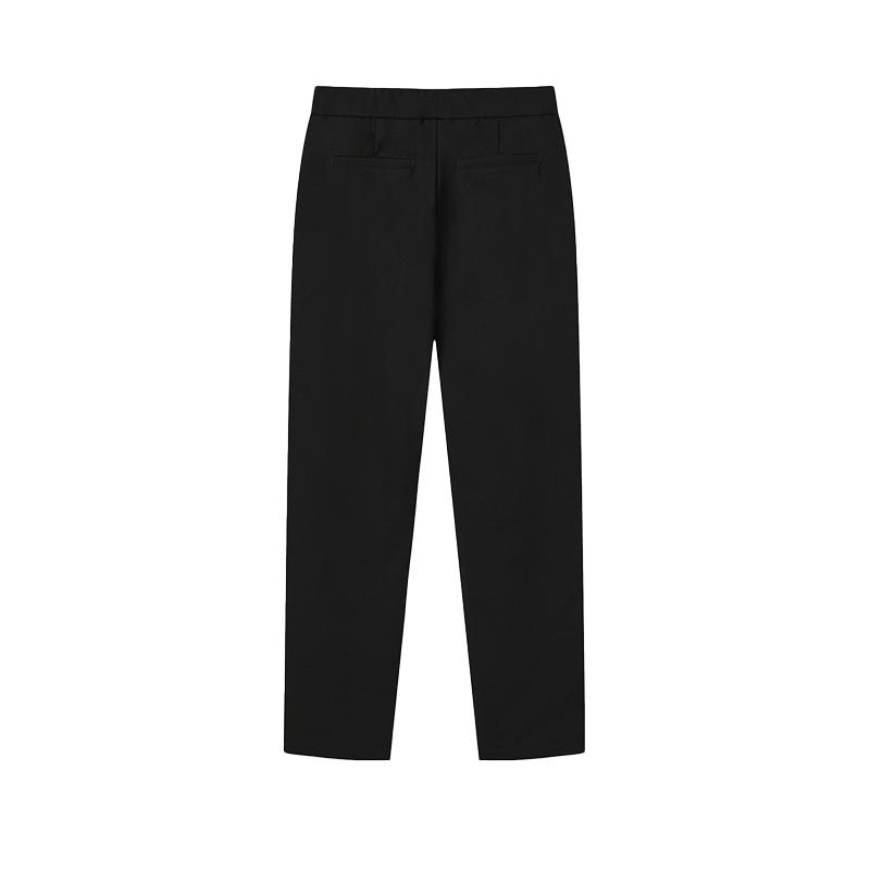 Fila White Classic Versatile Comfortable Casual Pants Women Bottoms Black F11W623603FBK