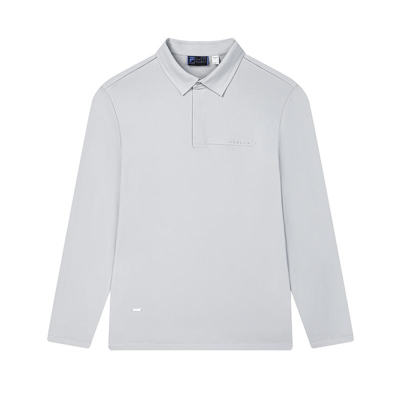 

New FILA Polo Shirt Men s Silent Gray F11M442207FGY 180/100A/XL