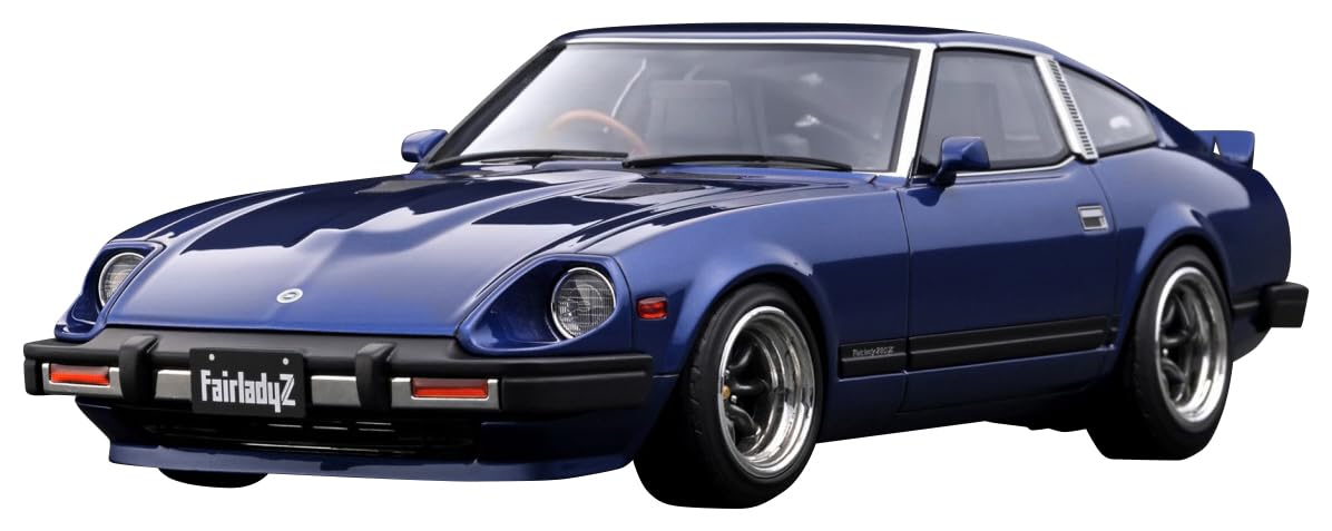 

модель зажигания Nissan Fairlady Z Blue Metallic готовый продукт IG3518 1/18 (С130)