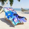 Game Genshin Impact Neuvillette Towel Sports Quick Dry Travel Camping Gear Sandproof Soft Light Large Beach Towel