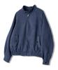 Underoff Wildleder Britische Harrington Jacke Marine