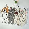 4pcs Bathroom Towels, New Creative Dog Hand Towels, For Bathroom, Kitchen, Restaurant, Kitchen Cleaning, Coral Fleece Absorbent