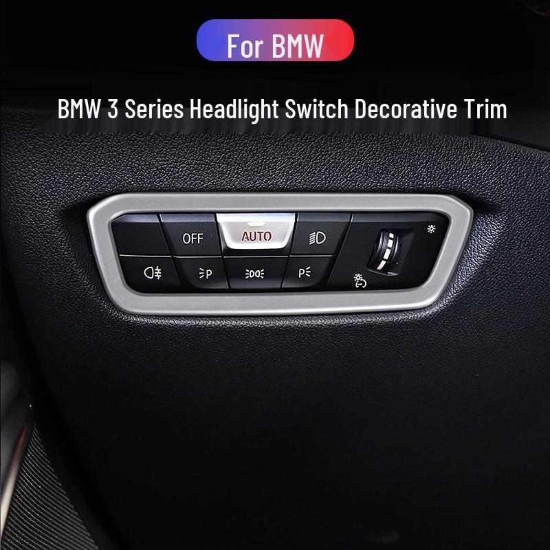 Headlight Switch Decorative Frame for BMW 3 Series (2013-2025) F30/G20 330li